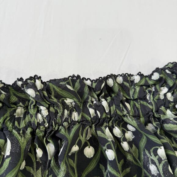 Agua by Agua Bendita Set Urucú Perla off-shoulder Blouse and Shorts Sz M - Picture 10 of 12